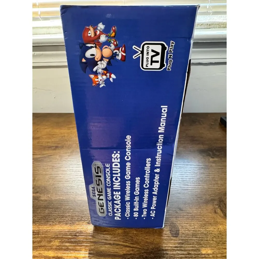 Atgames Genesis Classic Collector's Edition 80 Games 2 Wireless Controllers